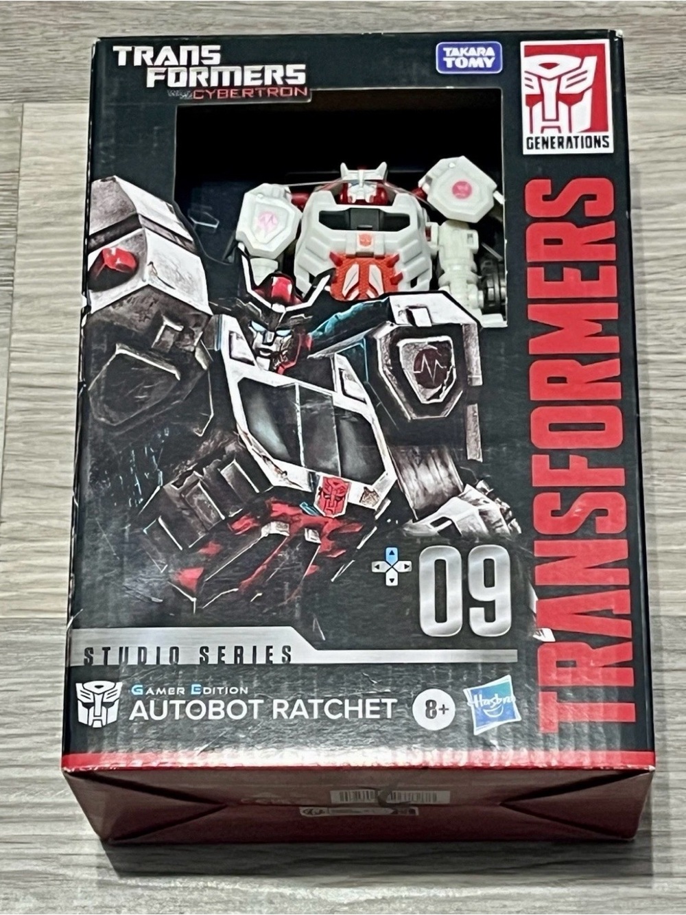 Ratchet 09 Transformers WFC Studio Series Gamer Edition Hasbro Figure NEW SEALED